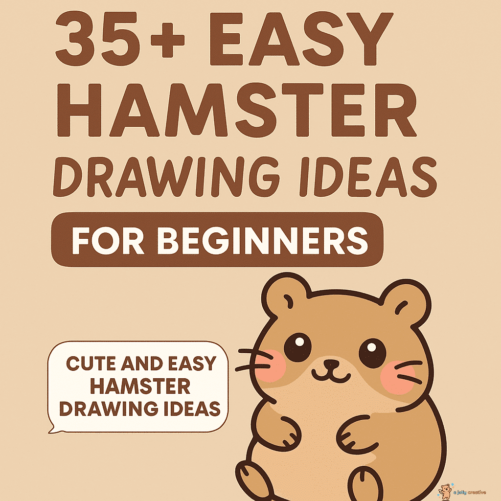 35+ Easy Hamster Drawing Ideas for Beginners