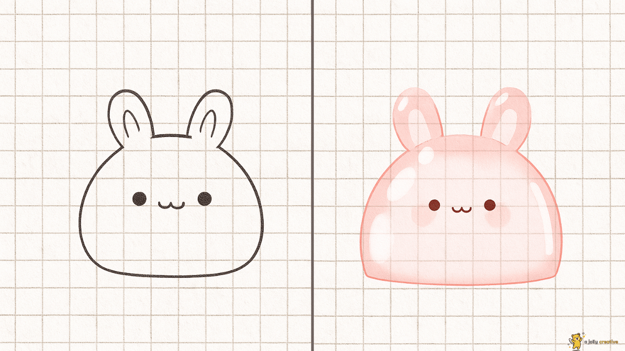 bunny jelly drawing-idea-1