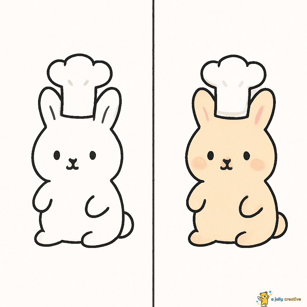 Bunny Chef Drawing-1