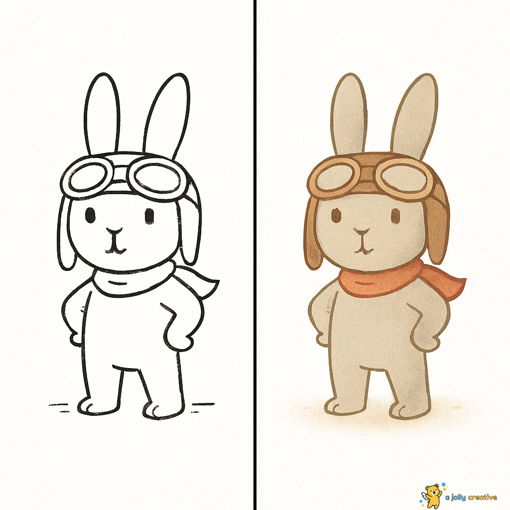 Bunny Pilot Drawing-1