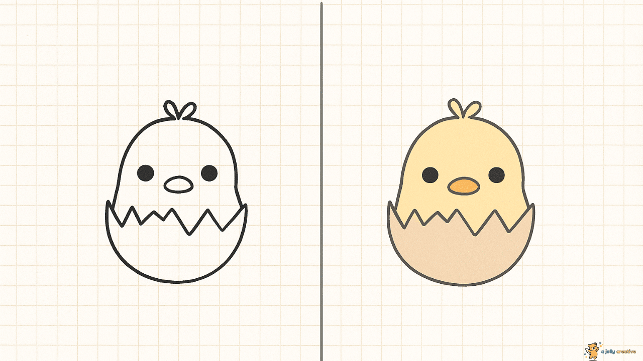 Baby Bird Drawing-idea-2