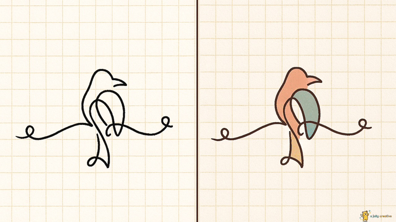 One Line Hummingbird -idea-2