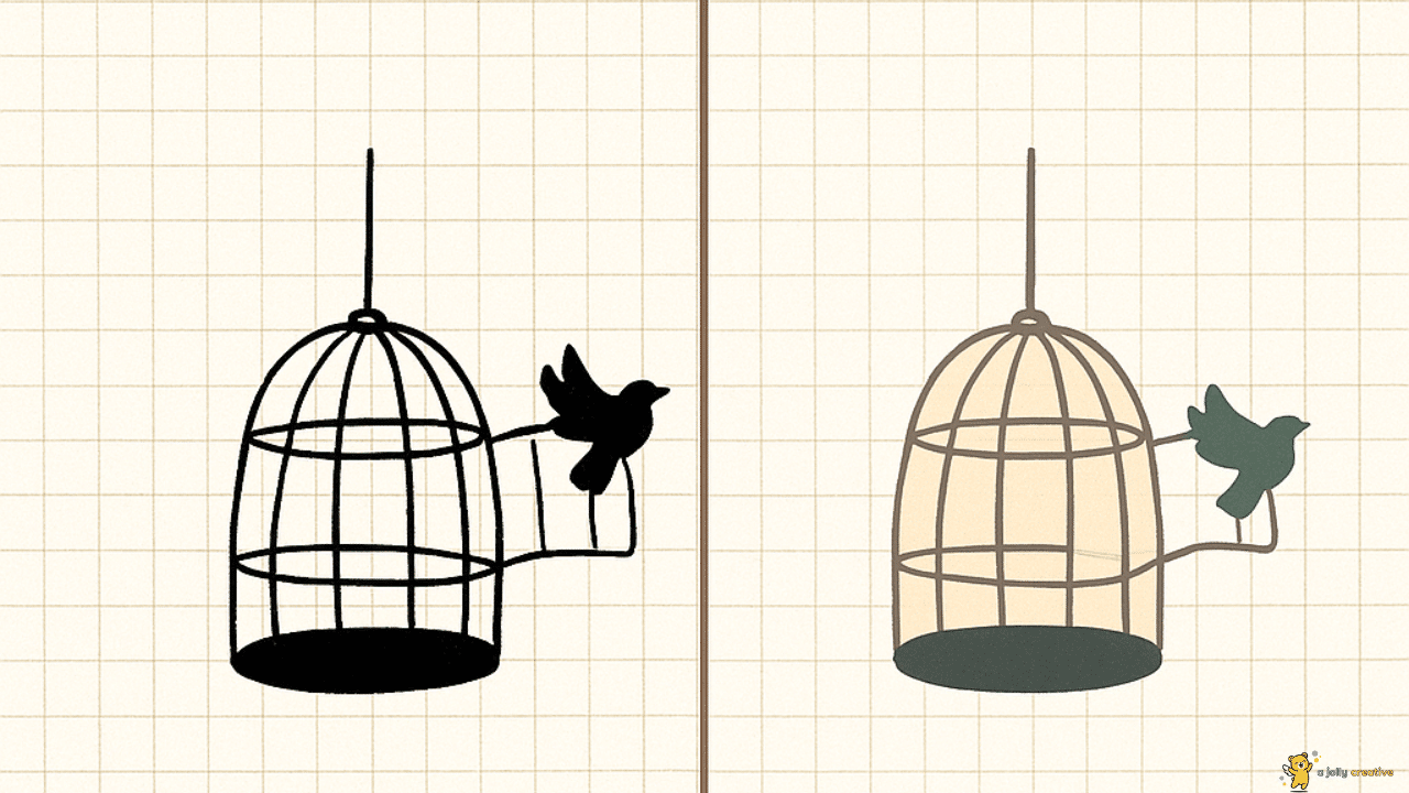 Bird Silhouette Drawing-3