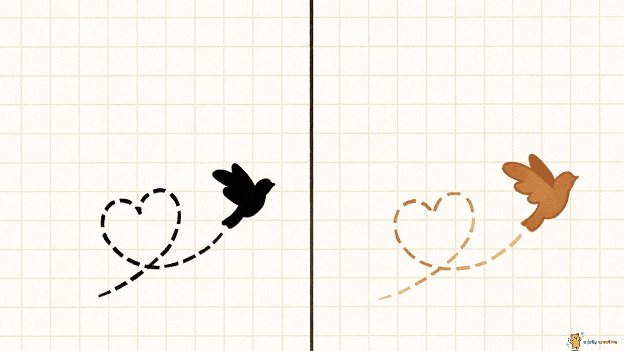 Bird Silhouette Drawing-4