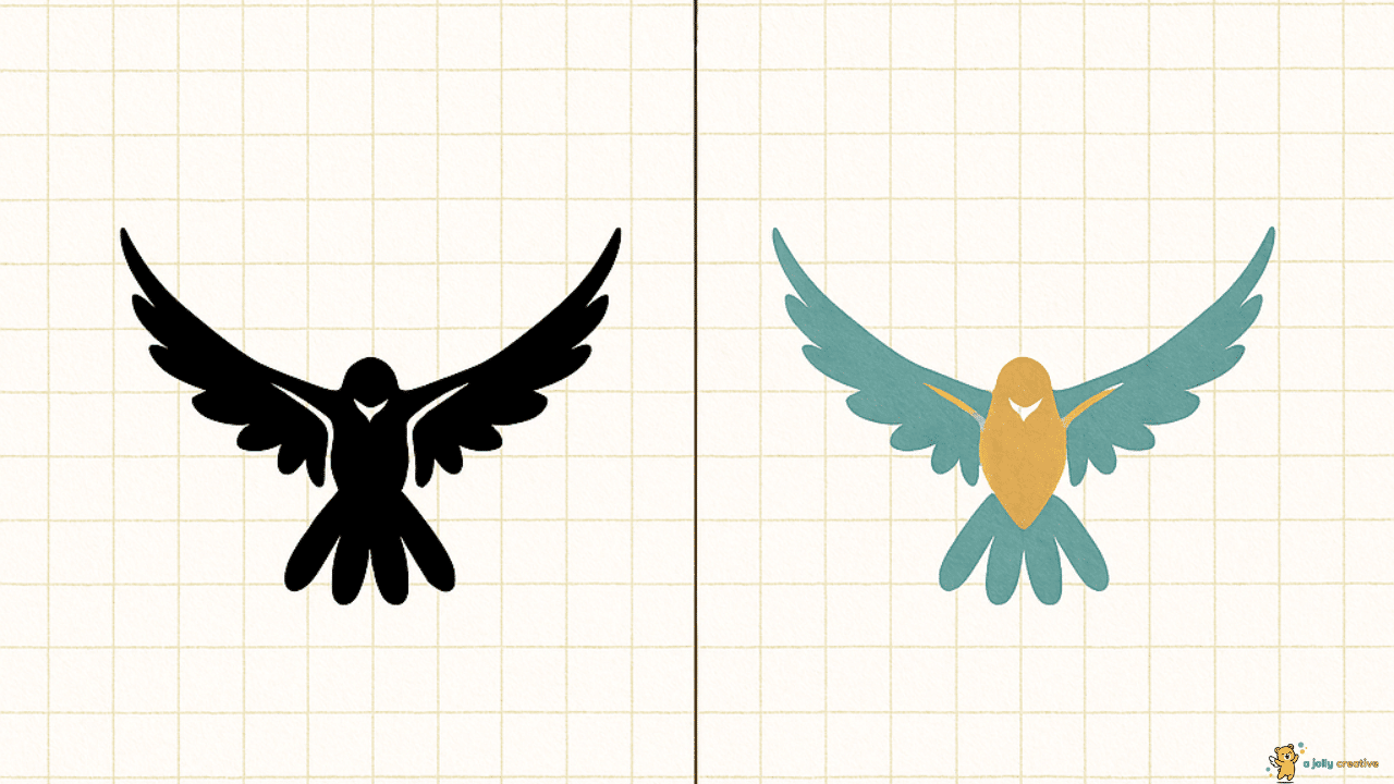 Bird Silhouette Drawing-idea-5