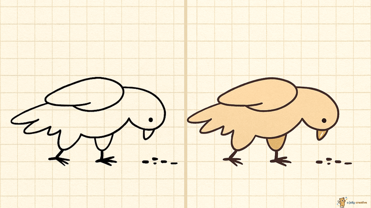 pigeon drawing idea-2