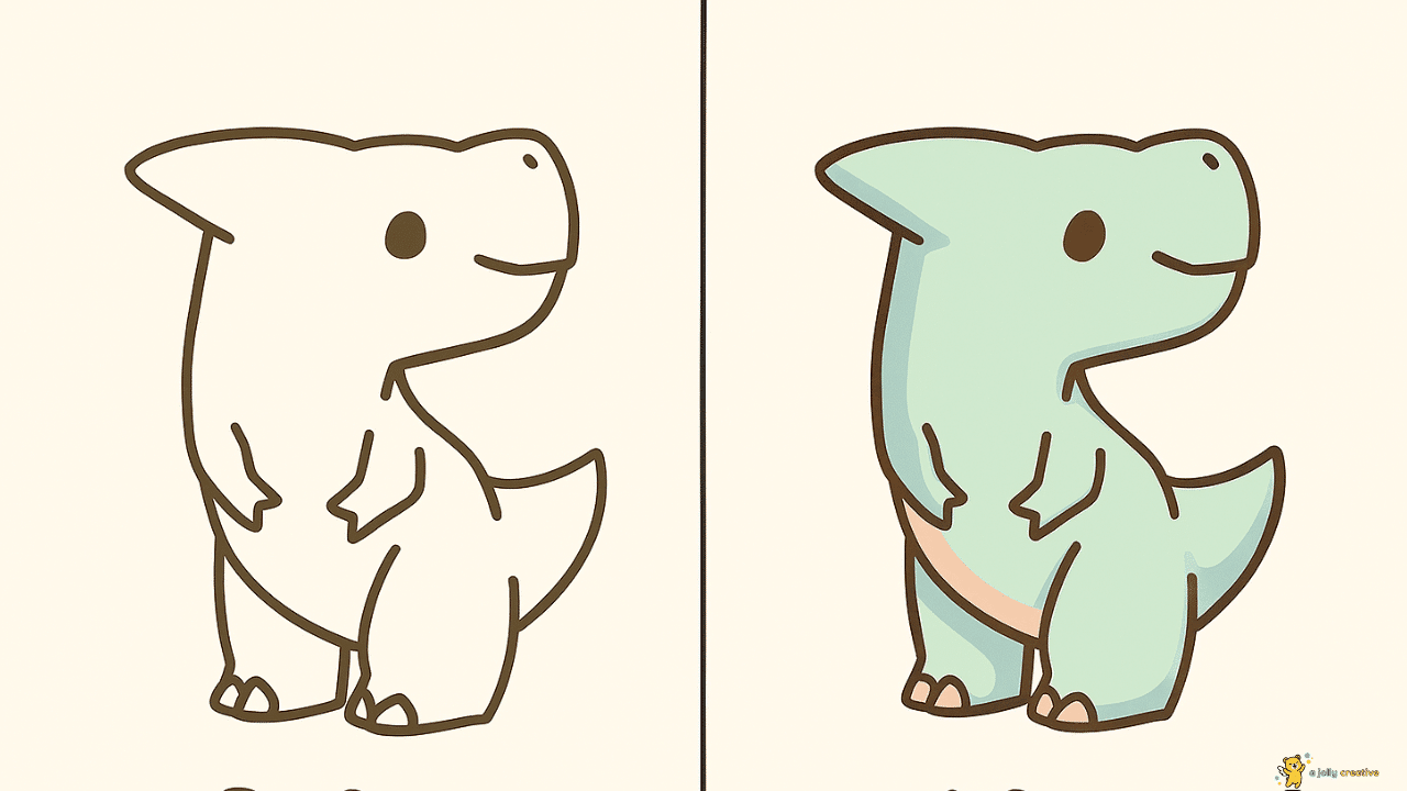 A Cute Friendly Parasaurolophus-1