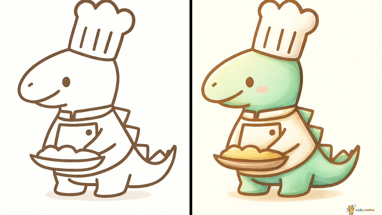 A Fun Cooking Dinosaur-idea-1