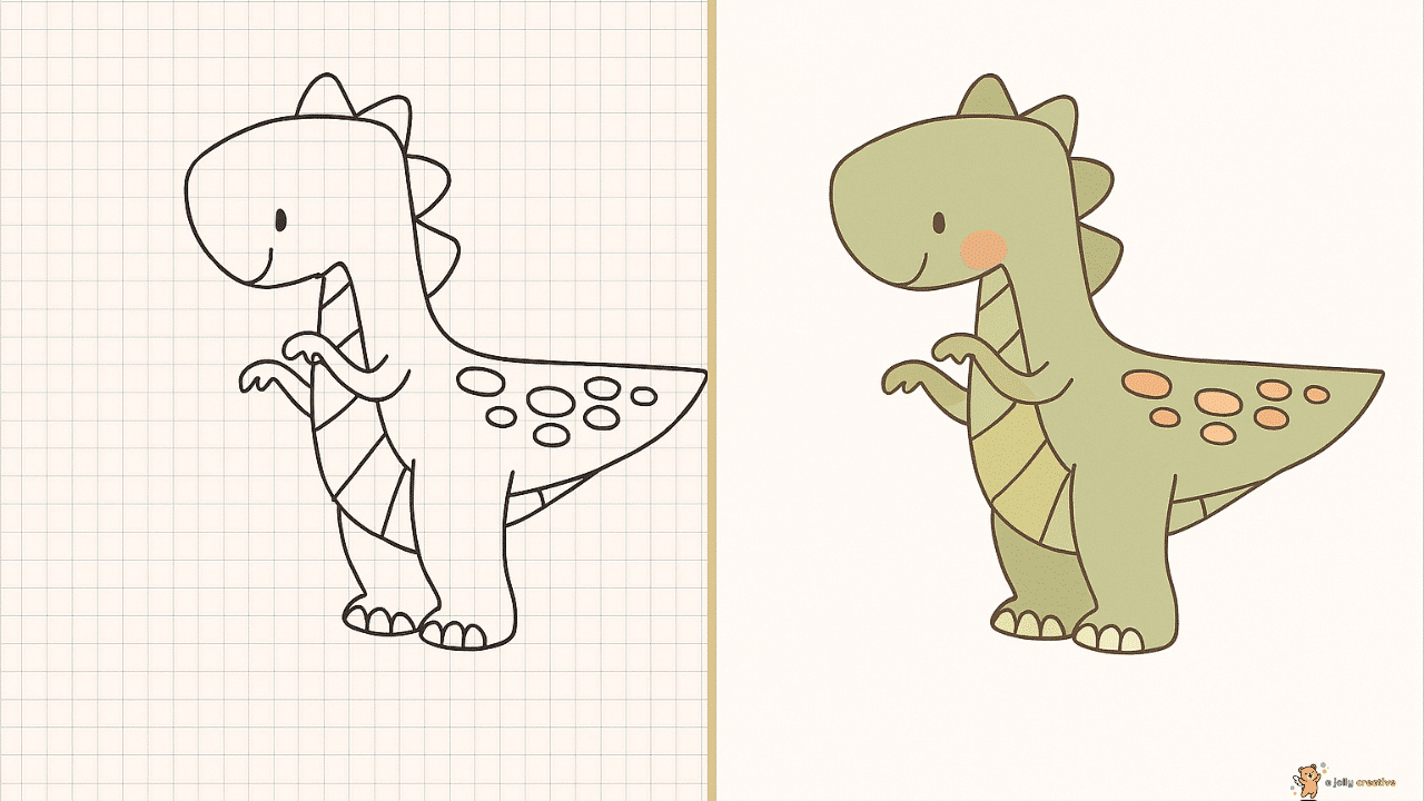 A Gentle Smiling Tyrannosaurus-idea-2