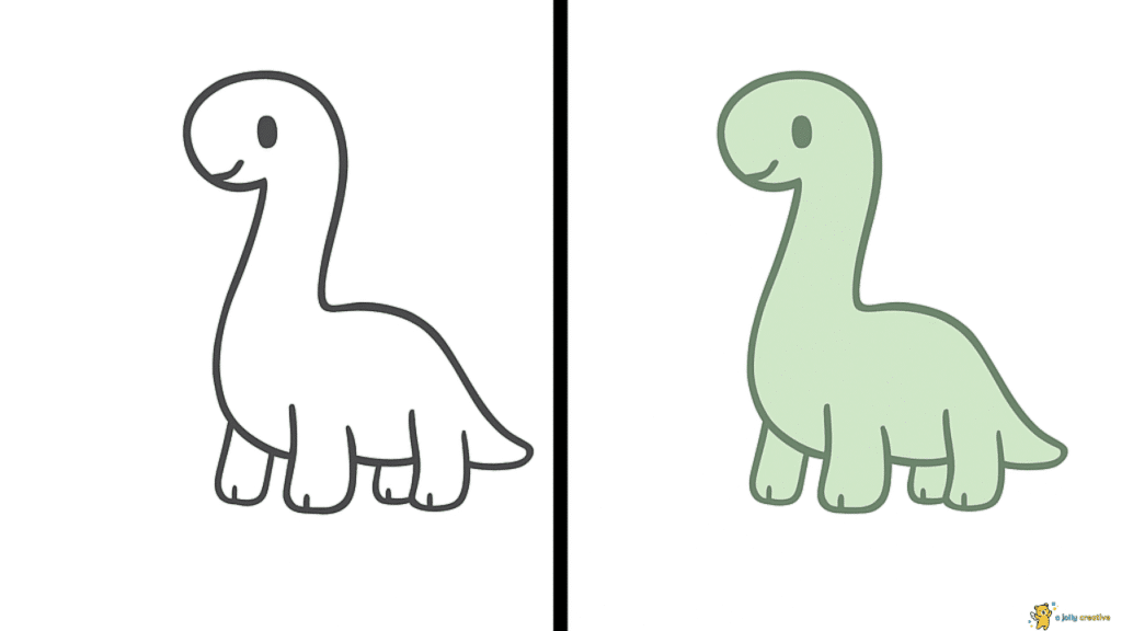 A Gentle Sweet Brachiosaurus-idea-1