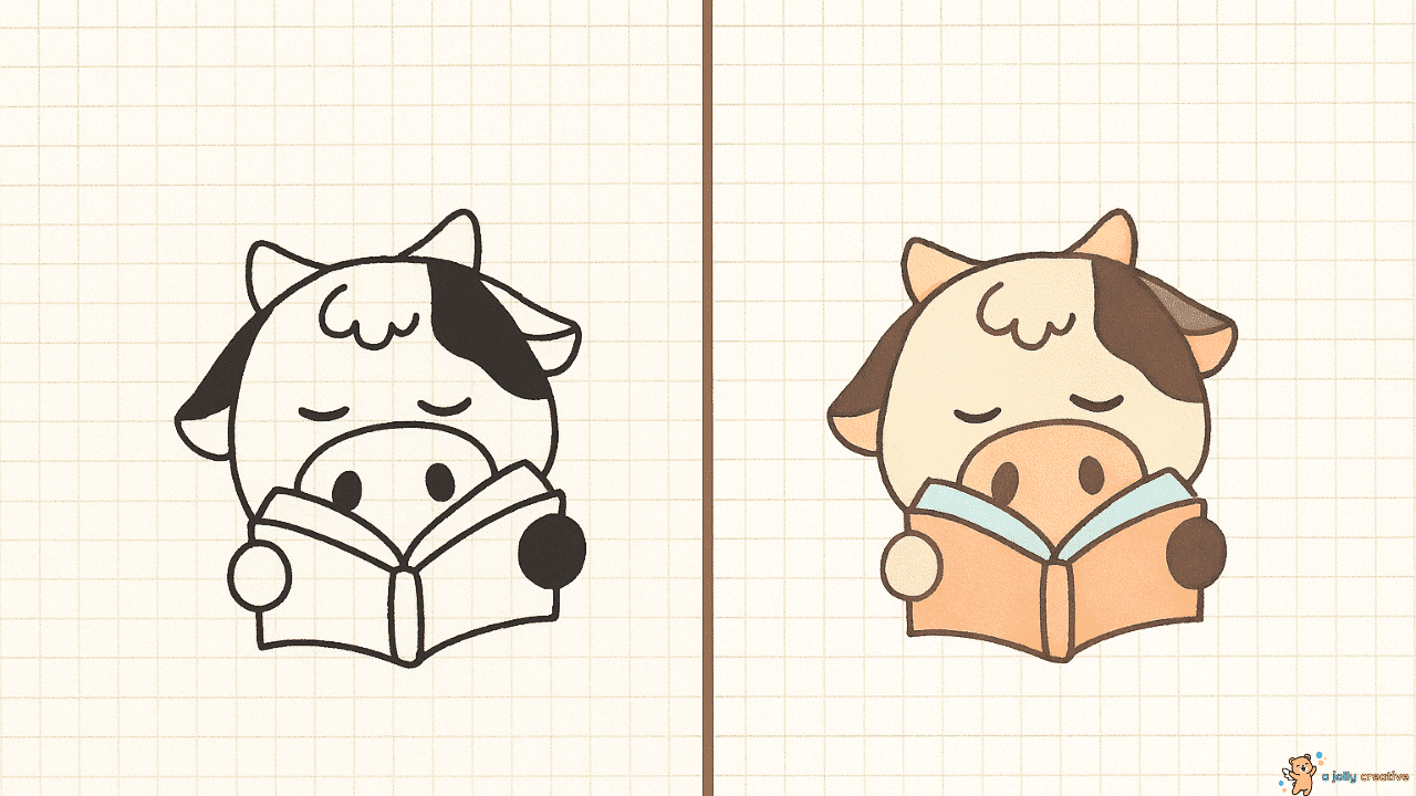 Bookworm Cow
