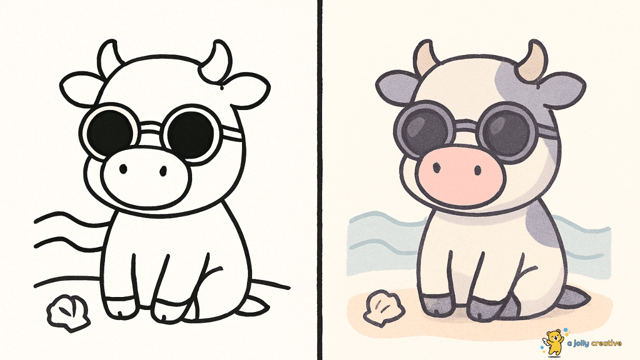 Cow with Sunglasses-2