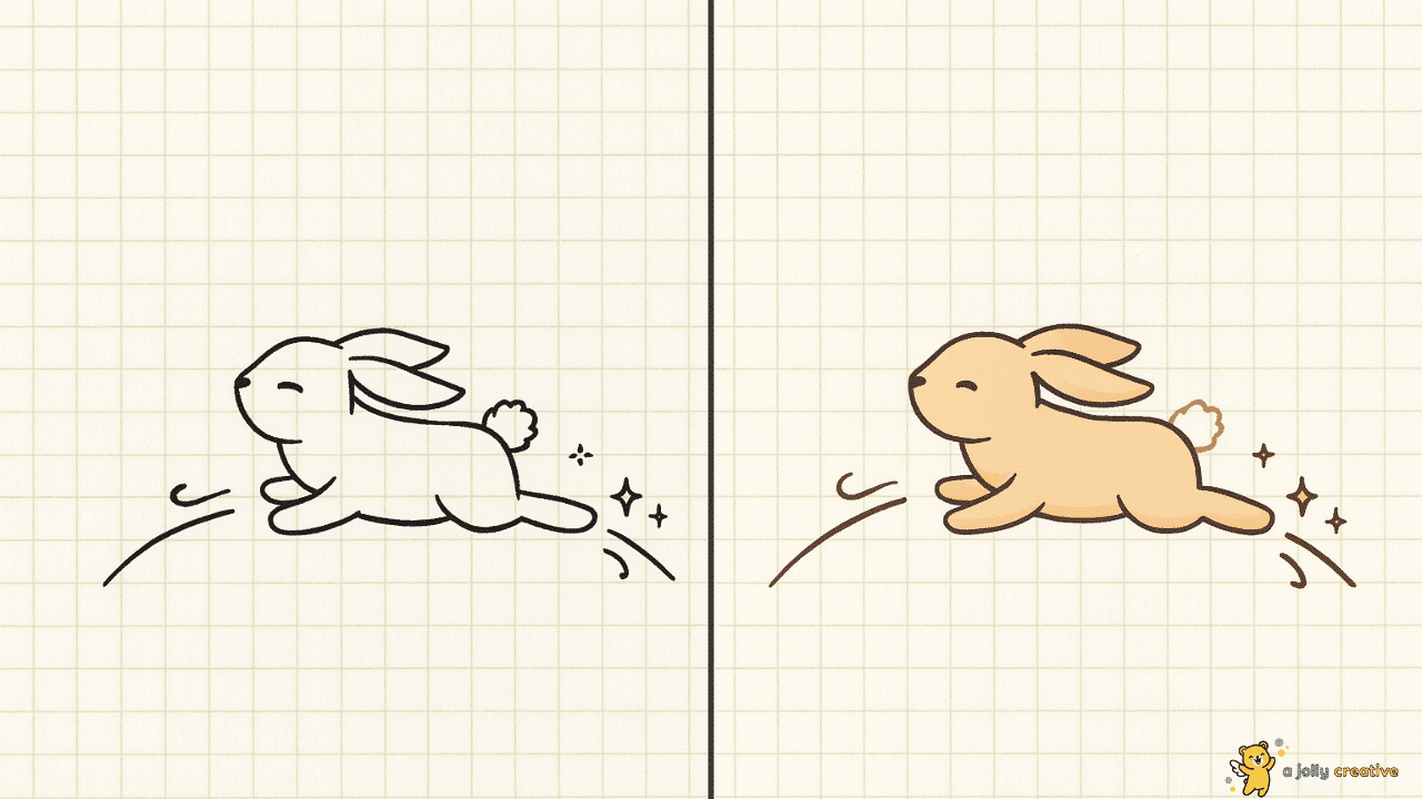 Cute Bunny Drawing-idea-1