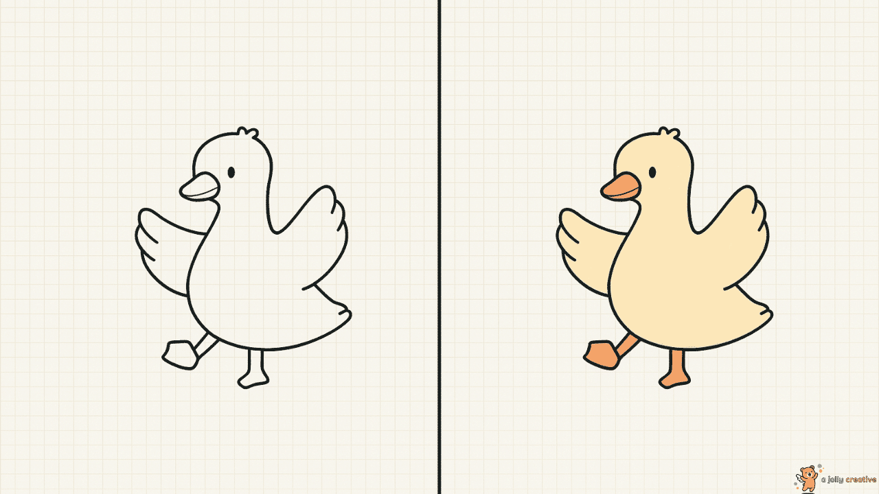Cute Simple Baby Duck -idea-2