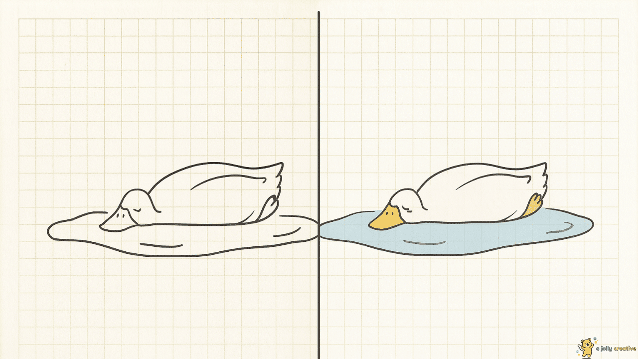 Duck in a Deep Pool of Tears-idea-1