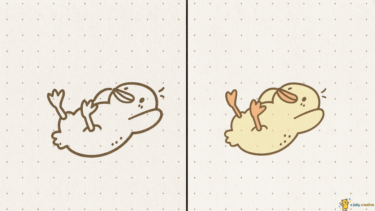 Duck Peacefully Laying Down-idea-1
