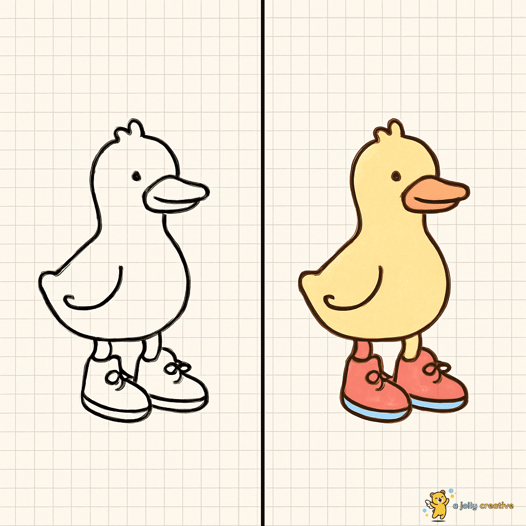 Duck Wearing Sneakers-idea-1