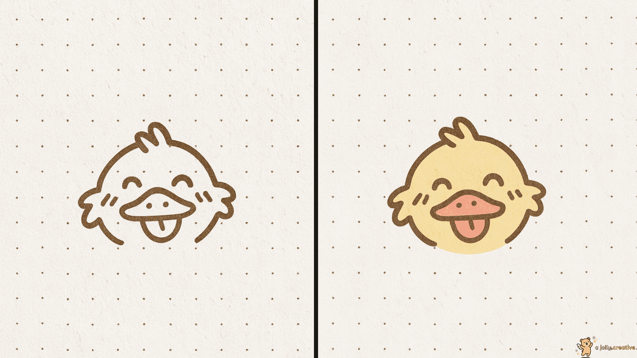Duck's Face, Pink Tongue Out-idea-1