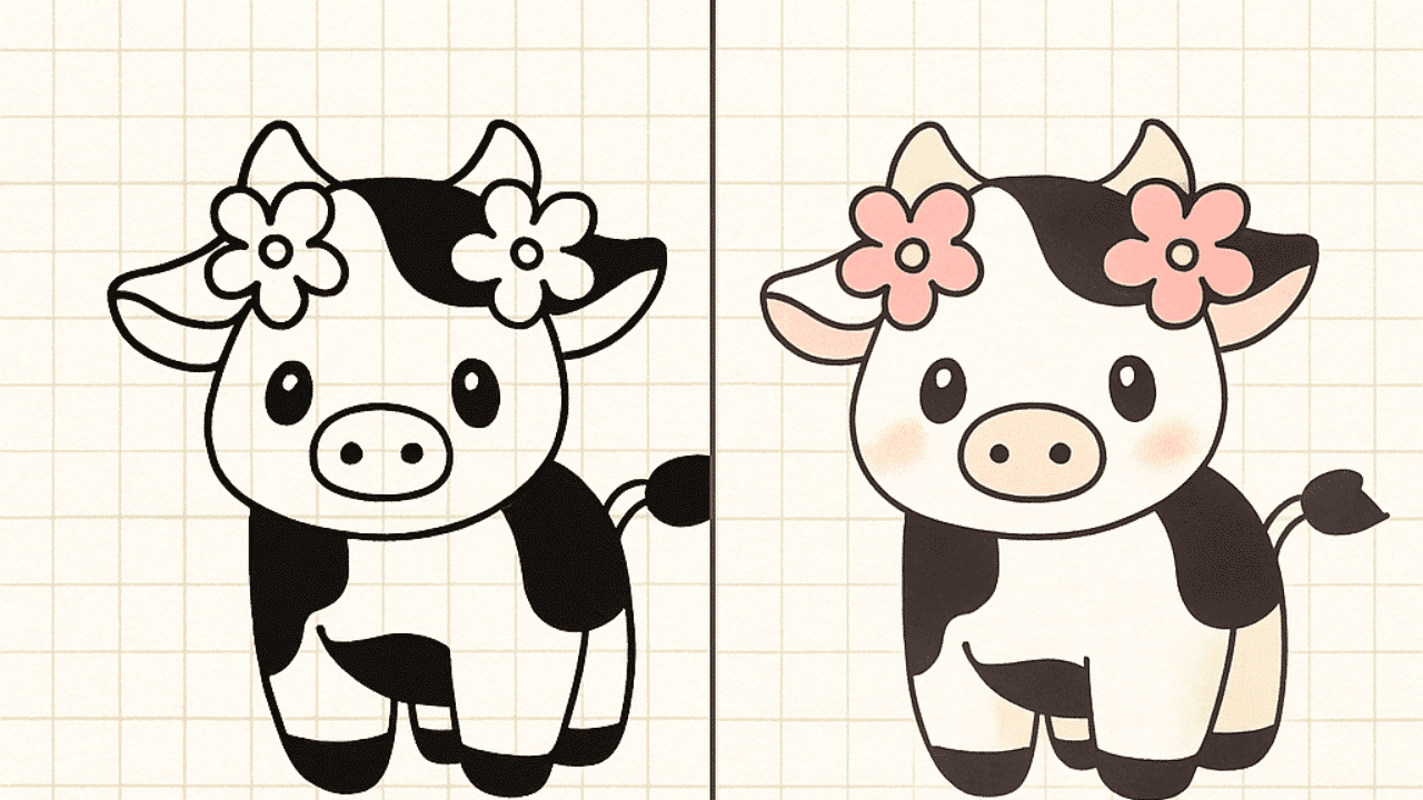 flower cow