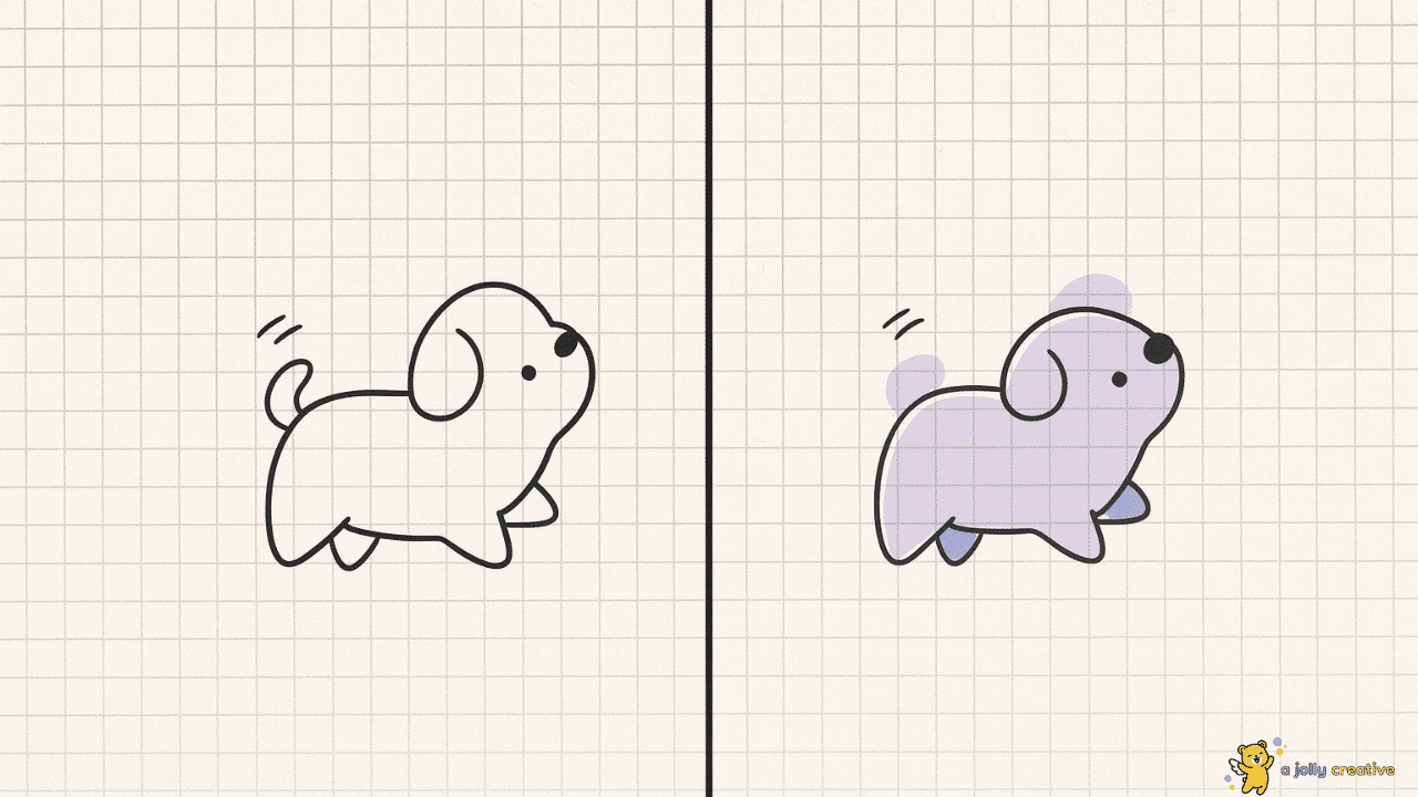 Friendly Dog Drawing-idea-1