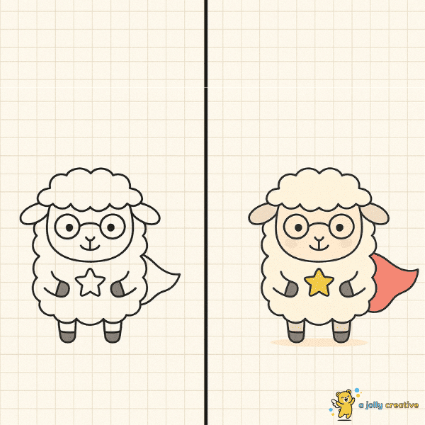 Heroic Sheep Superhero-idea-1