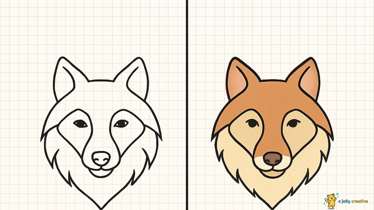 Howling Wolf Drawing-idea-2