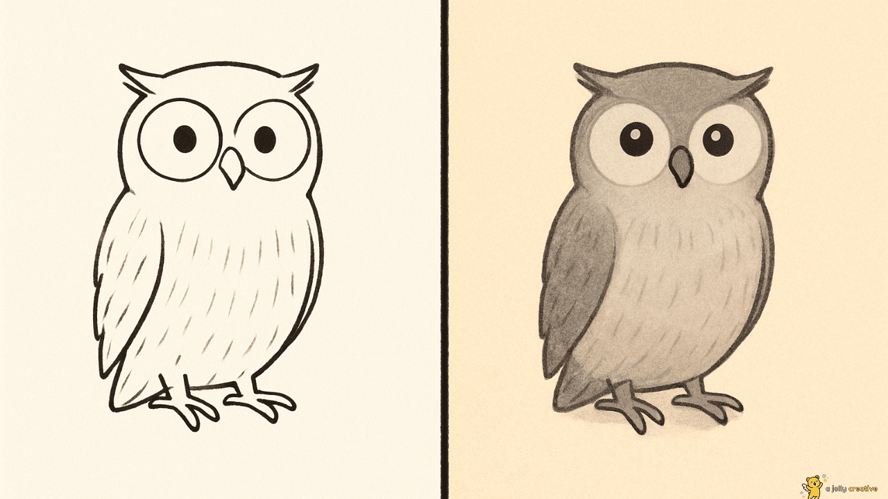 Owl with Big Eyes-idea-2