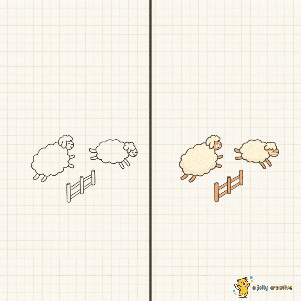 Playful Sheep Jumping Fence-idea-1