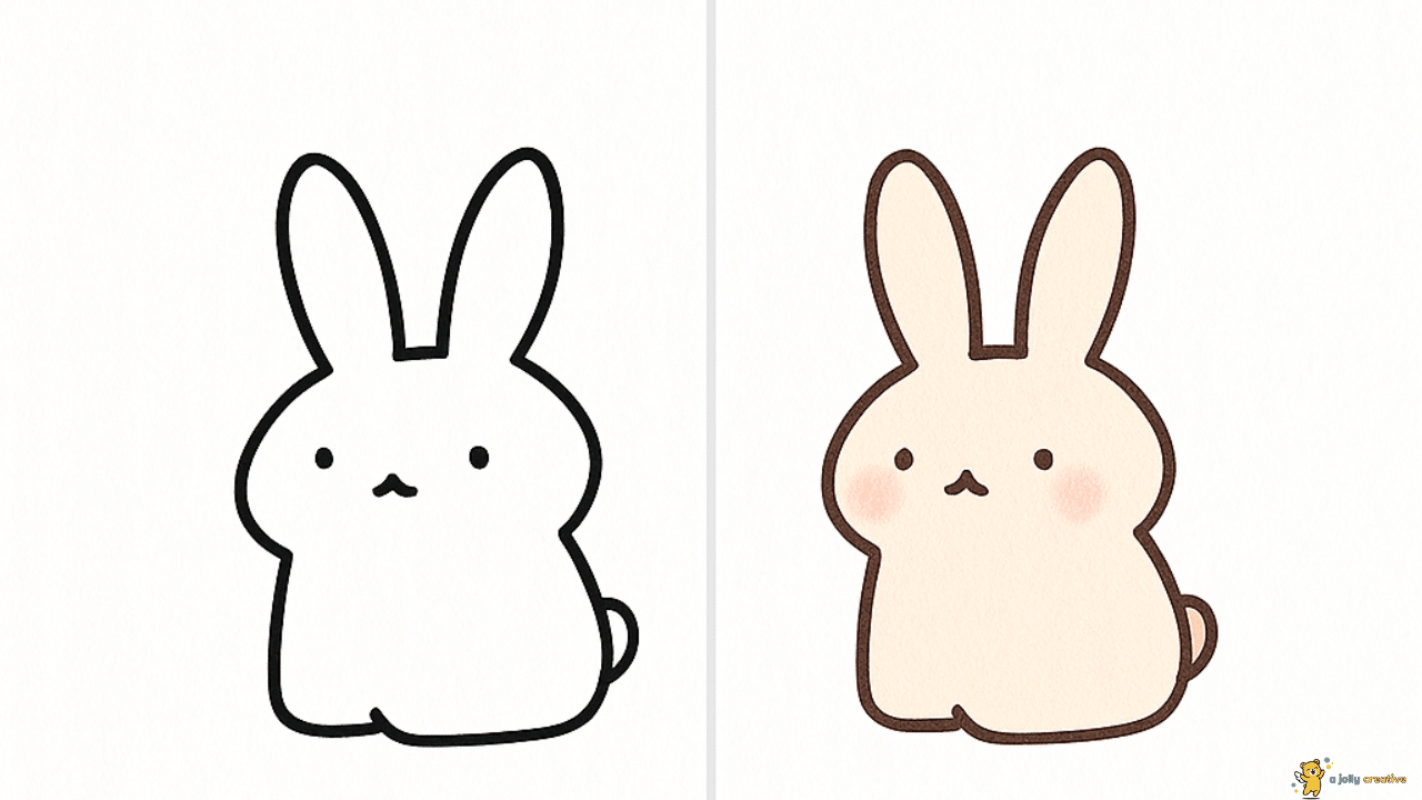 simple bunny drawing-1