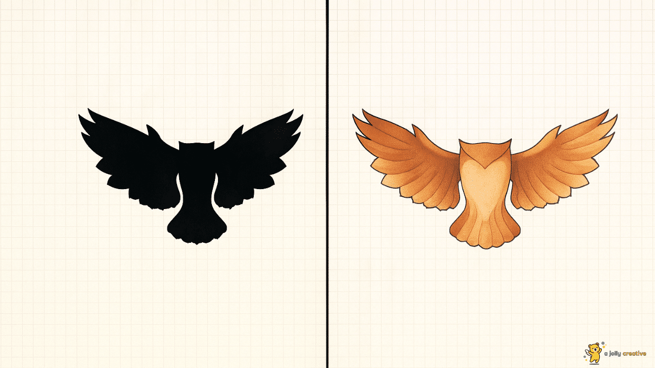 Wise Owl Drawing-idea-1
