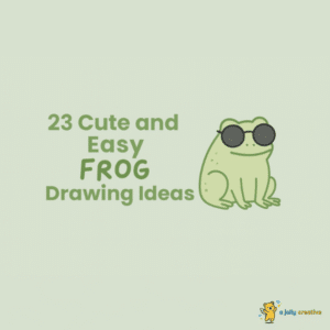 23 Cute anad Easy Frog Drawing Ideas