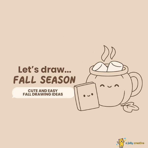 43 Cute and Easy Fall Drawing Ideas