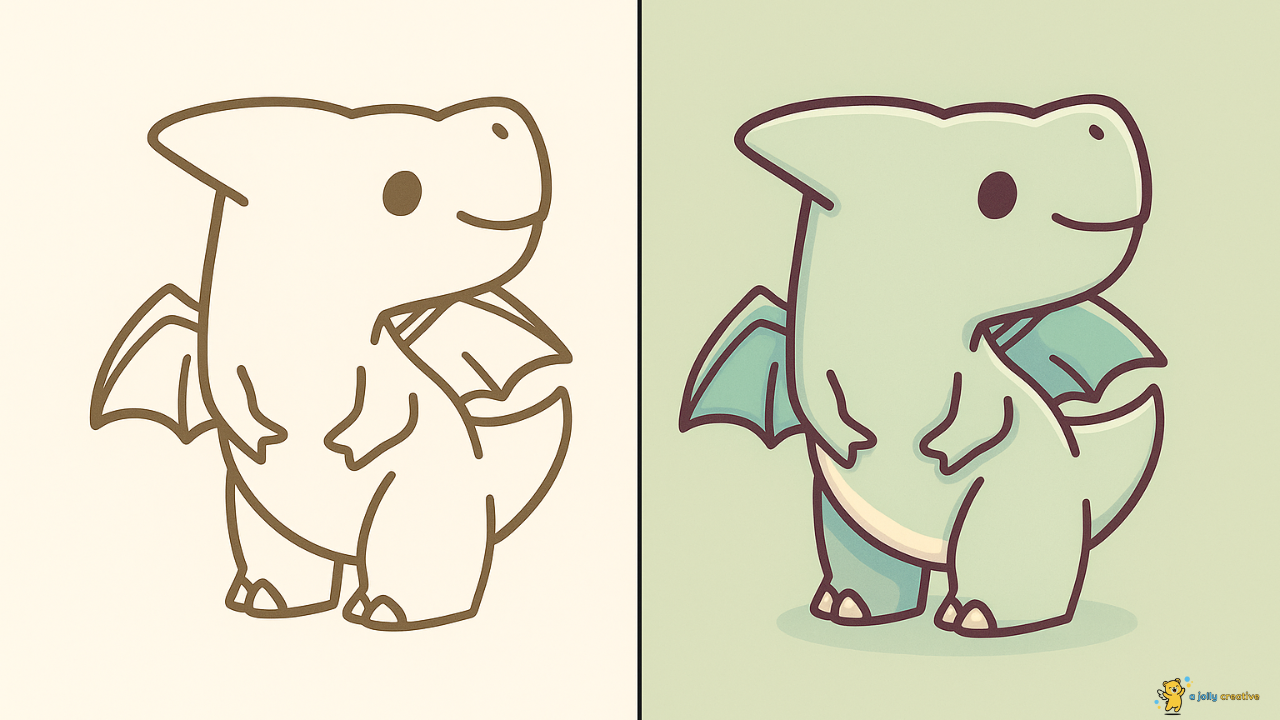 A Cute Parasaurolophus with Wings