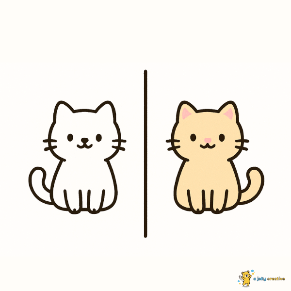 A Simple Cat Drawing