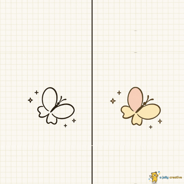 Aesthetic Butterfly with Big Wings-idea-1