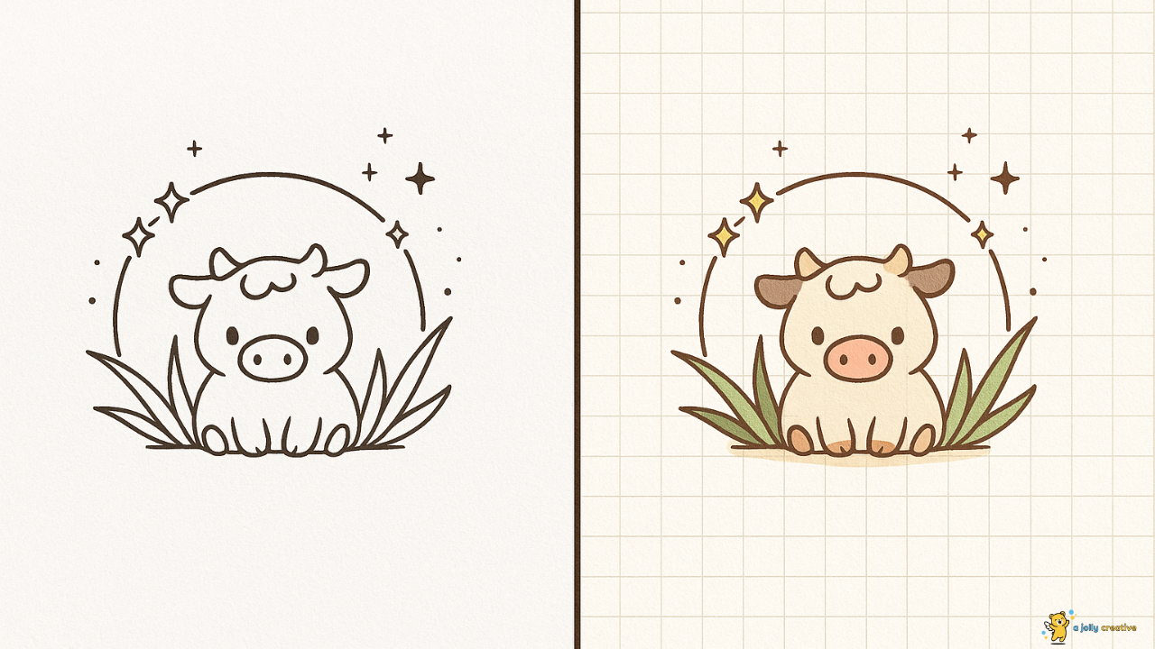 Aesthetic Cow idea