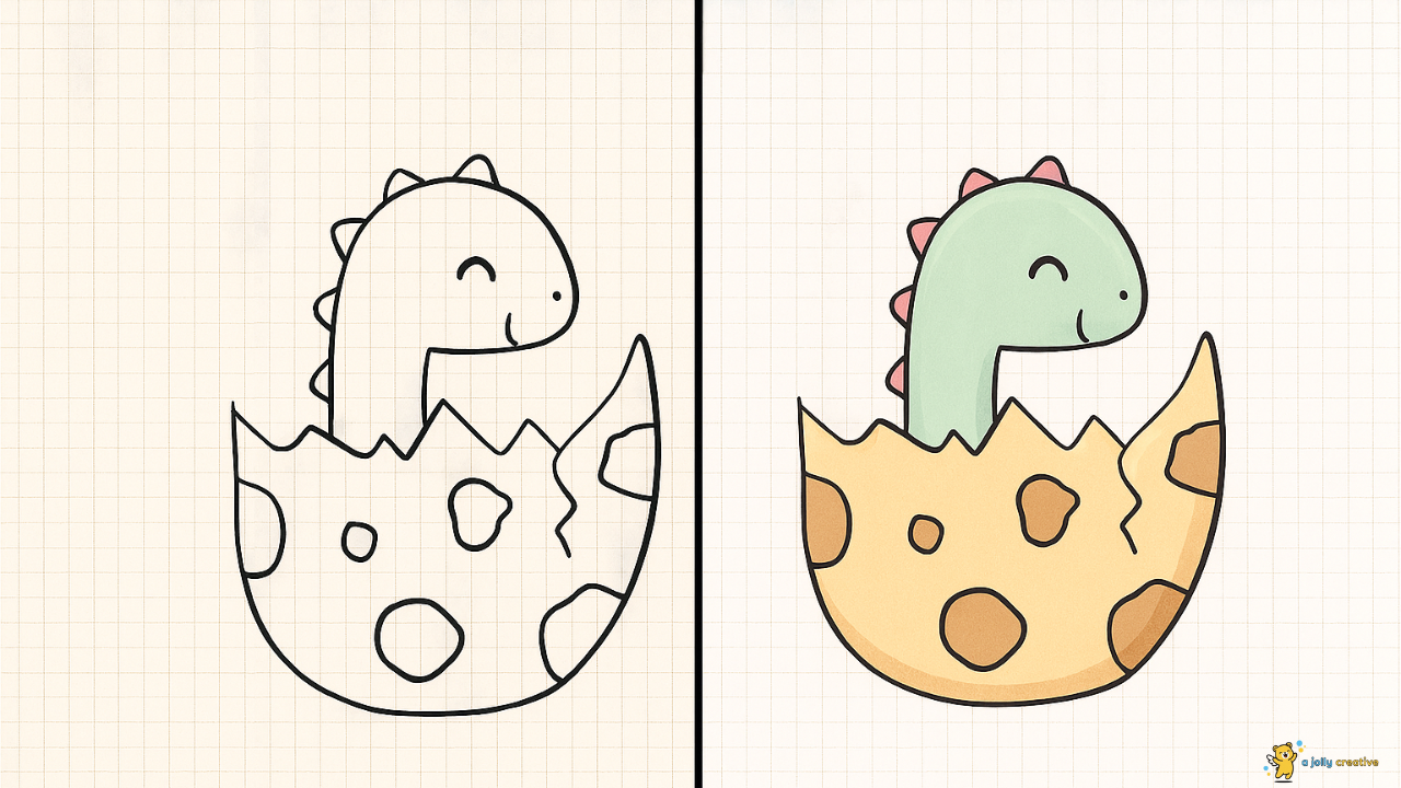 Baby Dino in its Egg idea 2