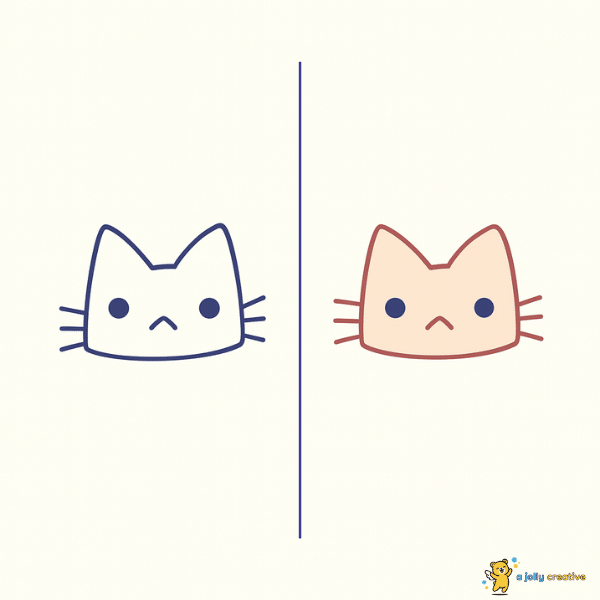 Basic Cat Drawing idea