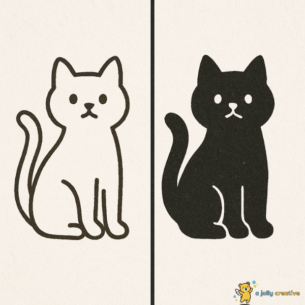 Black Cat Drawing