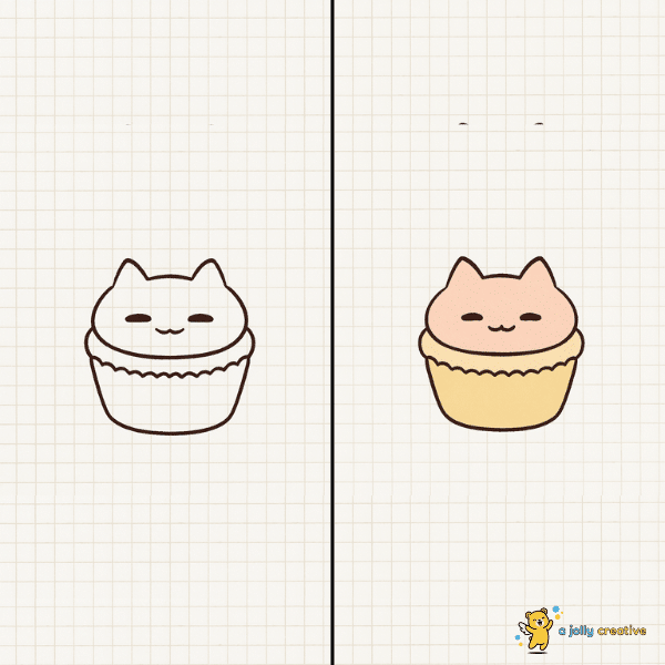 Catcake Drawing idea