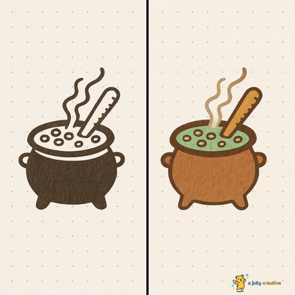 Cauldron Brewing Drawing