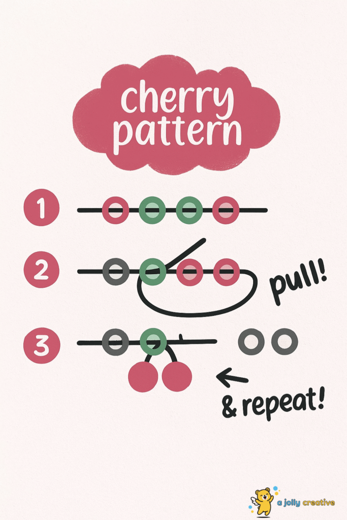 Cherry Bead Pattern