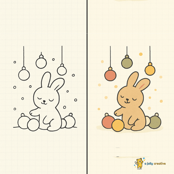 Christmas Ornaments Drawing idea