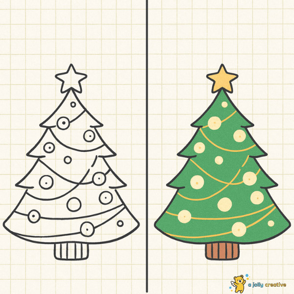 Christmas Tree with Ornaments