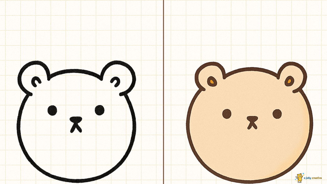 Circle Hamster Drawing idea-2