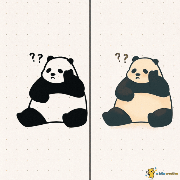 Confused Panda idea