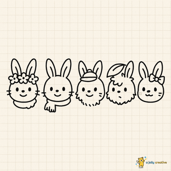 Creative Ghibli Bunny Variations