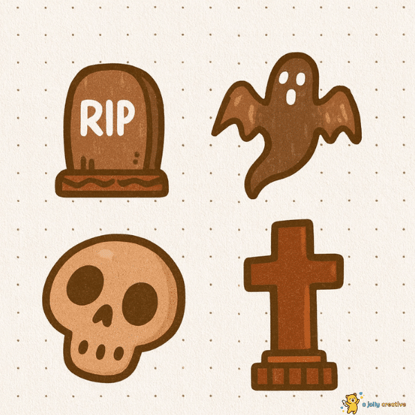 Creepy Halloween Drawing idea