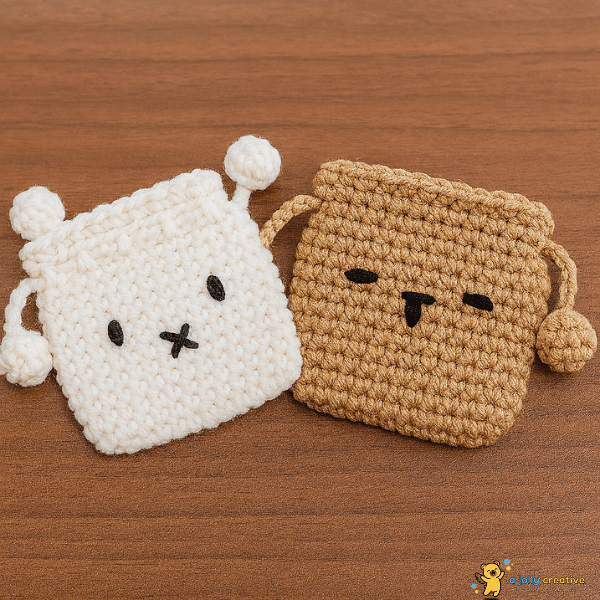 Crochet Bear Pouch Version Two