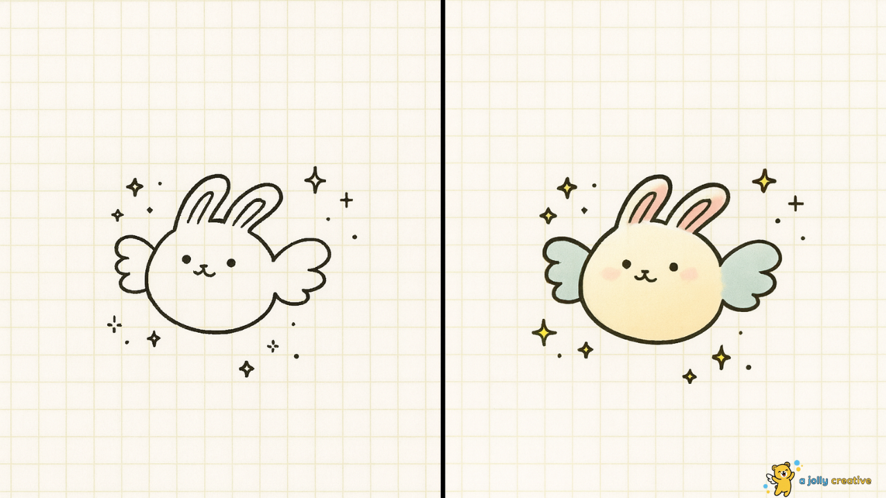 cute bunny drawing idea-2